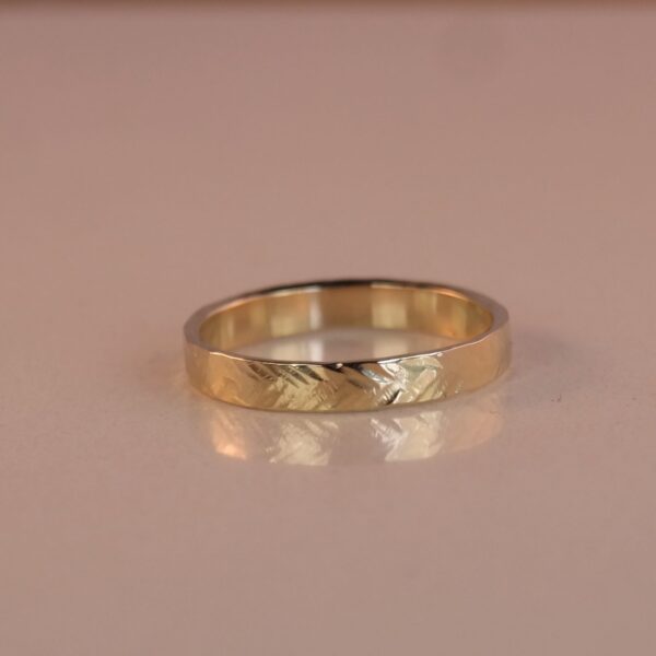 gouden ring Leaf