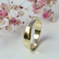 gouden ring structuur organisch