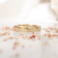 handgemaakte ring organisch