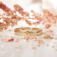 gouden ring organisch