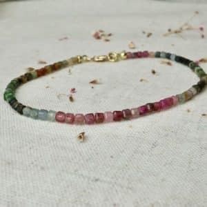 armbandje regenboog goud