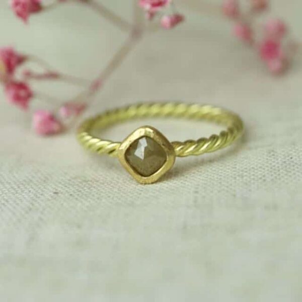 diamanten ring goud
