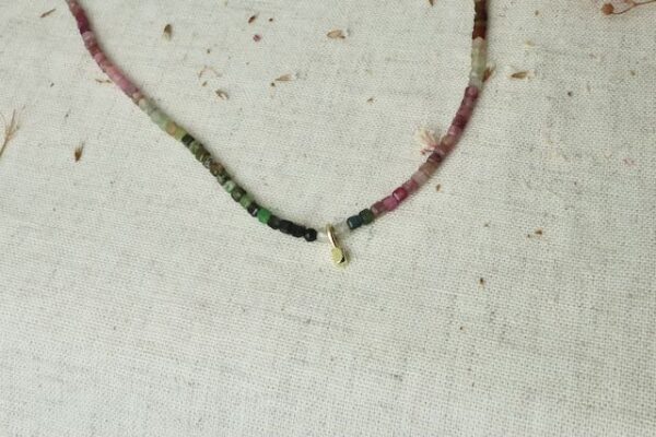 regenboog toermalijn collier