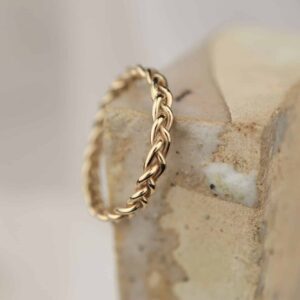 Wini - gevlochten ring