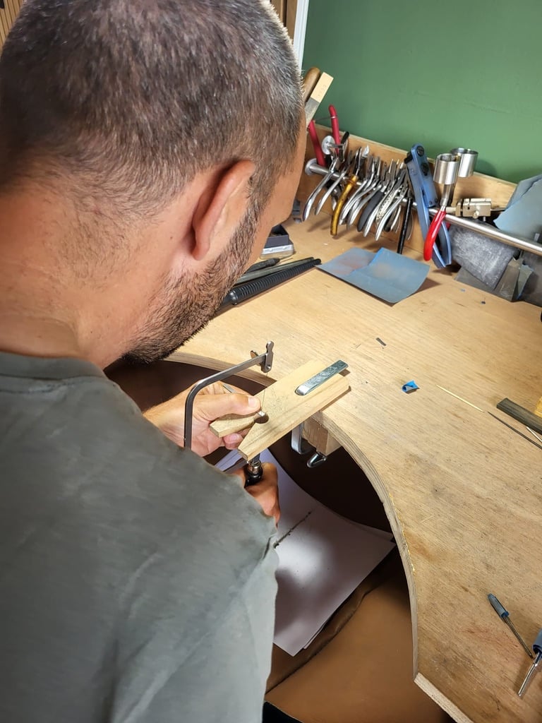 Zelf trouwringen maken - Workshop trouwringen goud - Afbeelding 4