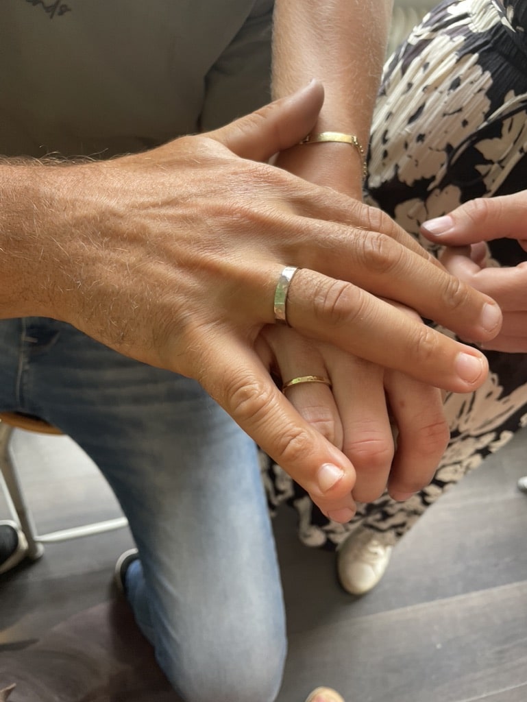 Zelf trouwringen maken - Workshop trouwringen goud - Afbeelding 8