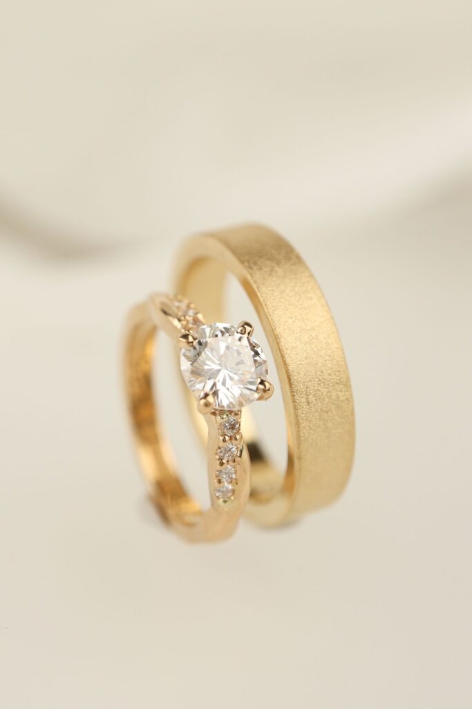 trouwringen met diamant