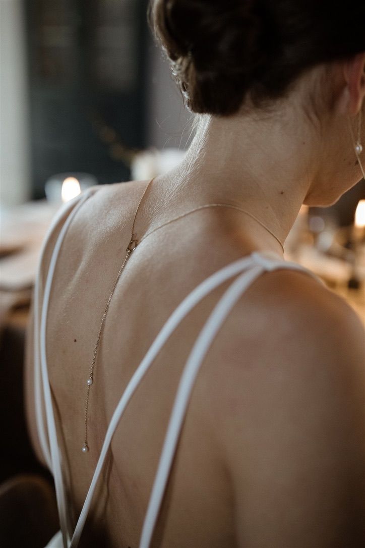 bruidssieraden collier goud