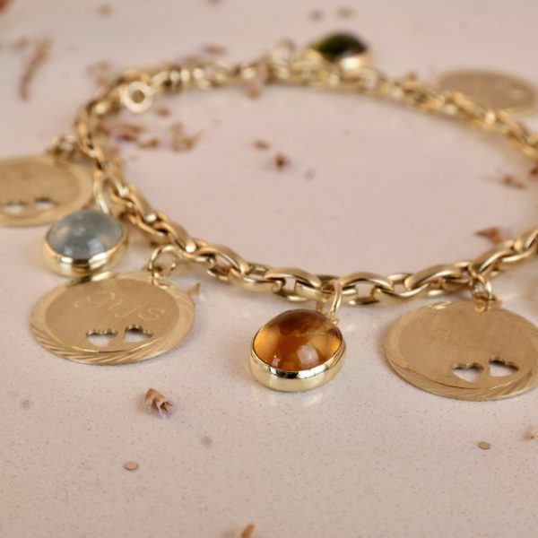 armband geboortesteen